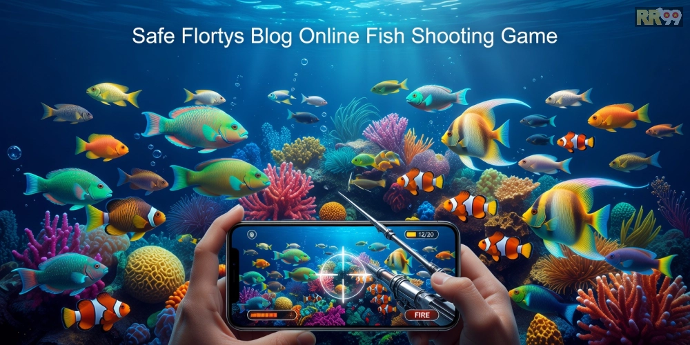 Hình minh họa giao diện chơi bắn cá online rr99 với đồ họa sống động và các loài cá đa dạng