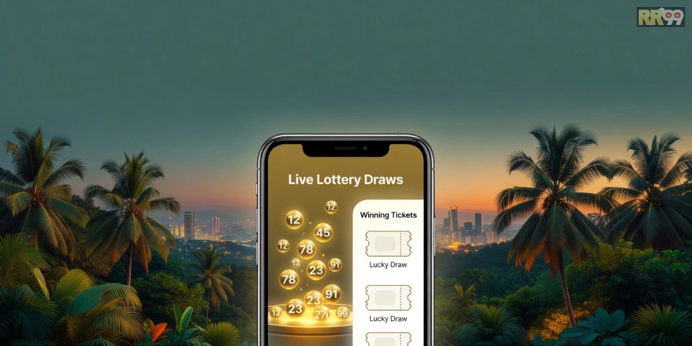 Minh họa khái niệm xổ số miền Nam hôm nay rr99 với giao diện hiện đại và kết quả realtime