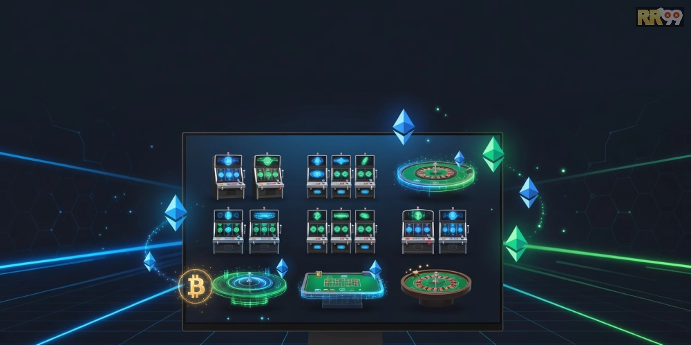 Khám phá giao diện crypto casino rr99 hiện đại với các trò chơi slot hấp dẫn
