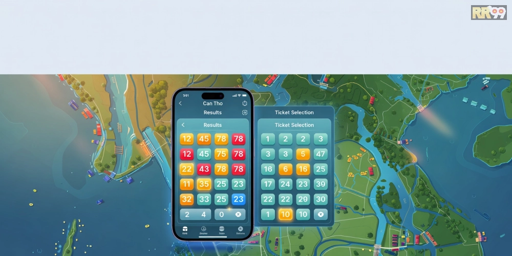 Minh họa giao diện xổ số cần thơ rr99 với kết quả hiển thị rõ ràng và dễ sử dụng